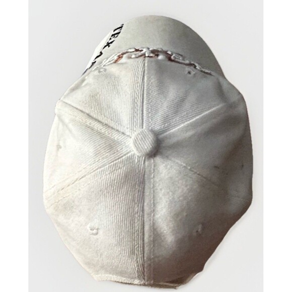 Vintage Texas Hat Cowboy Boot Embroidered State Flag Brim Souvenir Cap - Picture 5 of 7